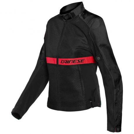 GIACCA DONNA DAINESE RIBELLE AIR NERO/ROSSO