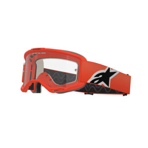 maschera-alpinestars-vision-5-corp-arancio-lente-chiara