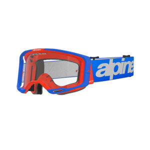 maschera-alpinestars-vision-8-wordmark-blu-arancio-lente-chiara