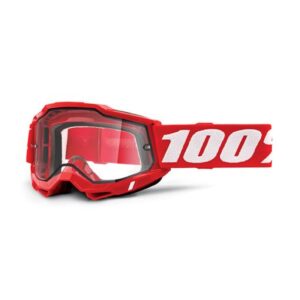 mascherina-100-accuri-2-enduro-rosso-lente-chiara