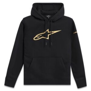 felpa-alpinestars-golded-hoodie-nero-oro