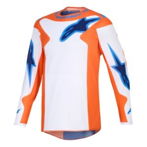 maglia-cross-alpinestars-fluid-grid-jersey-arancione-blu
