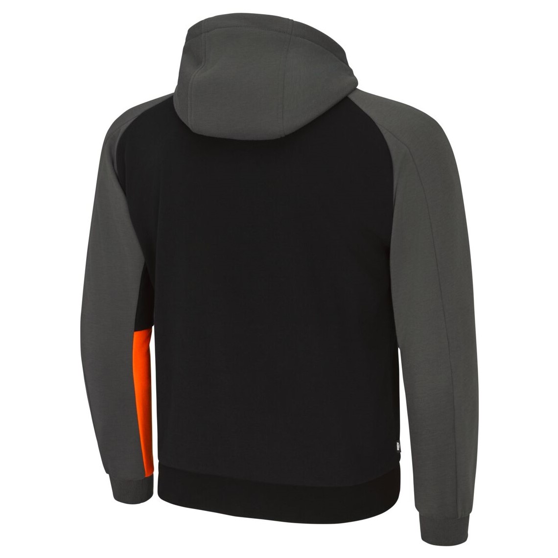 FELPA MOTO KTM PRIME HOODIE NERO/GRIGIO/ARANCIONE - immagine 2