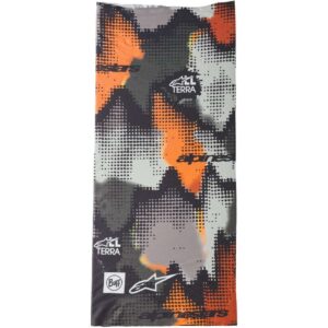 scaldacollo-alpinestars-buff-ignite-neck-tube-grigio-camo-arancione-fluo